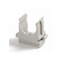 Держатель для труб 20мм, серый, Промрукав PR.02720