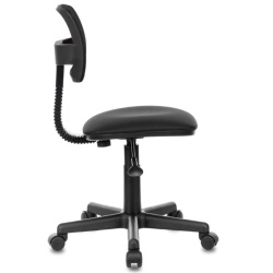 Кресло Бюрократ CH-299NX черный сиденье черный Neo Black (сетка/ткань,100 кг, крестовина пластик, колесики пластик)