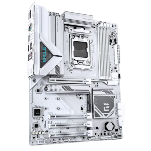 Материнская плата Gigabyte B850 EAGLE ICE (AM5, AMD B850, ATX, 4xDDR5 5200 МГц, 4xSATA, 3xM.2, 4хPCI-E x16, HDM/DP)