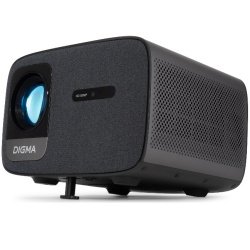 Проектор Digma DP-FHD450A чёрный (LCD, Full HD(1920x1080), 8000 лм, 3000:1, 2хHDMI,Wi-Fi/Bluetooth, колонки 6 Вт, ресурс лампы 50000 ч)