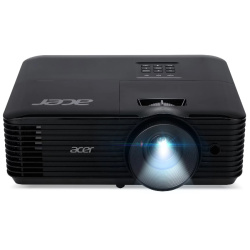 Проектор Acer projector X1128H чёрный (DLP, SVGA (800x600), 4800 лм, 20000:1, HDMI/2хVGA/RCA, колонки 3 Вт, ресурс лампы 10000 ч)